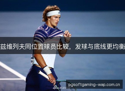 兹维列夫同位置球员比较，发球与底线更均衡